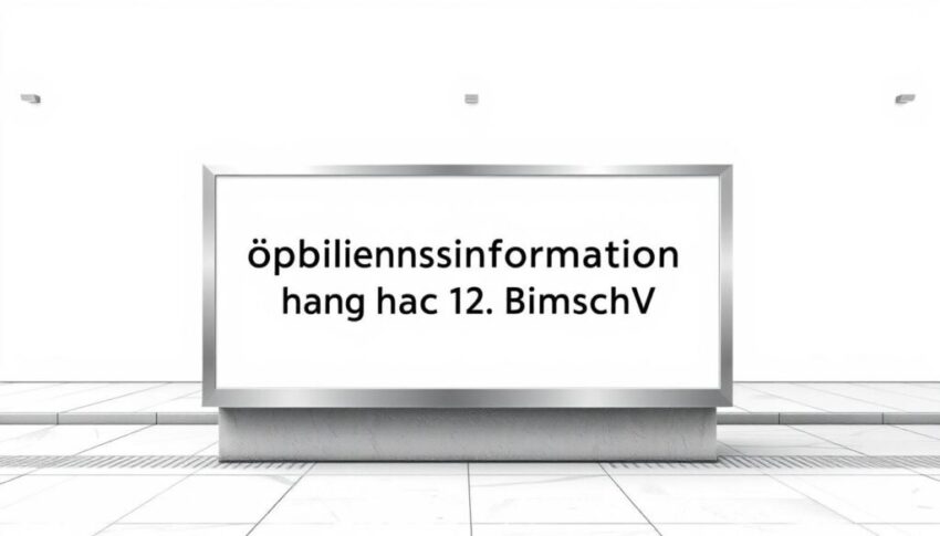 Öffentlichkeitsinformation nach 12. BImSchV: Was, wie und wann?