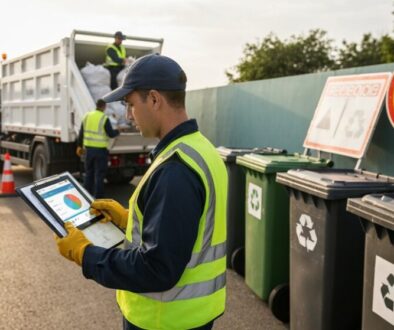 Abfallwirtschaft tägliche Aufgaben