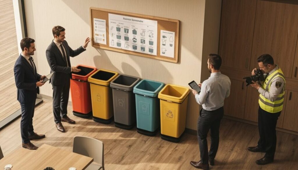 Standards zur Abfalltrennung am Arbeitsplatz