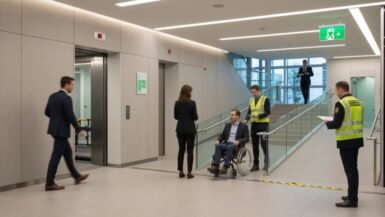 Barrierefreie Evakuierungsstrategien erforderlich