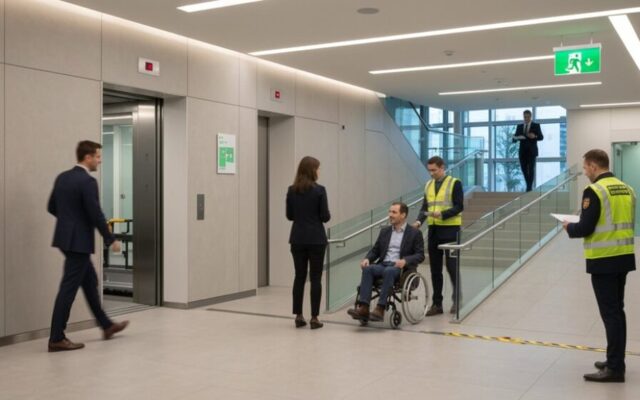 Barrierefreie Evakuierungsstrategien erforderlich