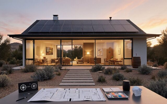 energieeffizientes Haus